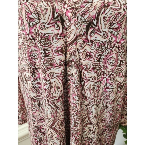Croft&Barrow Women's Multicolor Top Dress 3X - Picture 4 of 12